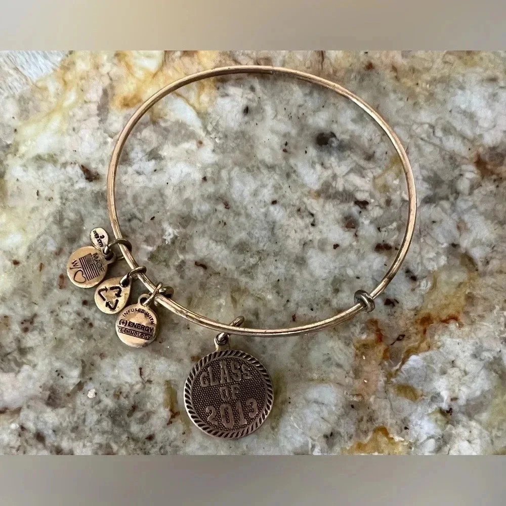RETIRED: Alex and Ani | Class of 2013 charm bracelet - Picture 3 of 14